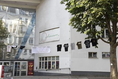 Aktion 'Rettet das Kino Colosseum' in Berlin