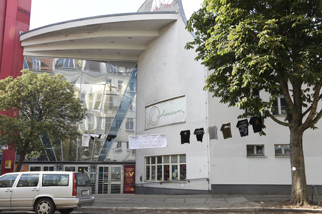 Aktion 'Rettet das Kino Colosseum' in Berlin
