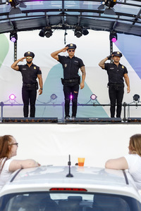 Autokino-Show mit den Sixx Paxx in Bonn