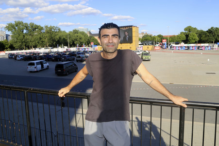 Autokino-Screening des Films 'Tschick' in Hamburg