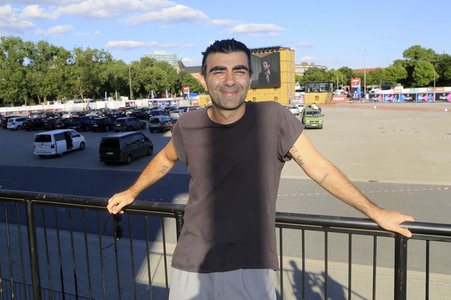 Autokino-Screening des Films 'Tschick' in Hamburg