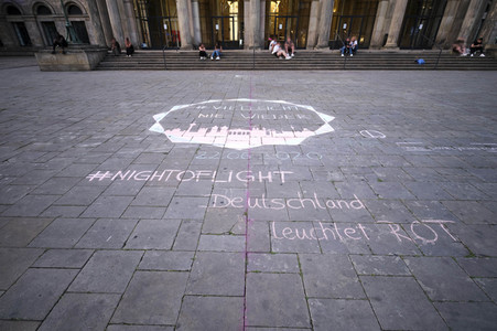 Aktion 'Night of Light' in Hannover