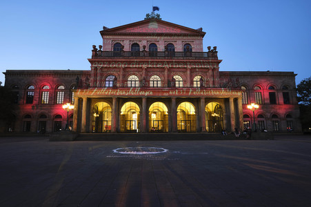Aktion 'Night of Light' in Hannover