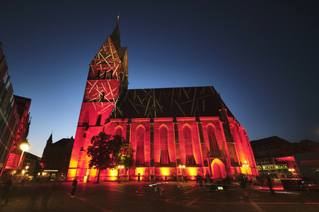 Aktion 'Night of Light' in Hannover