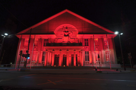 Aktion 'Night of Light' in Hannover