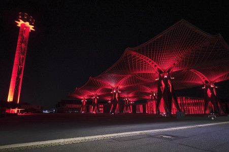 Aktion 'Night of Light' in Hannover