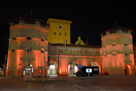 Aktion 'Night of Light' in München