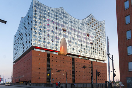 Aktion 'Night of Light' in Hamburg