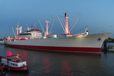 Aktion 'Night of Light' in Hamburg