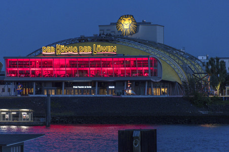 Aktion 'Night of Light' in Hamburg