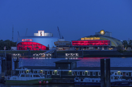 Aktion 'Night of Light' in Hamburg