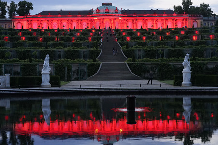 Aktion 'Night of Light' in Potsdam