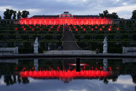 Aktion 'Night of Light' in Potsdam