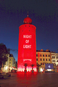 Aktion 'Night of Light' in Görlitz
