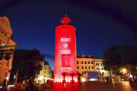 Aktion 'Night of Light' in Görlitz