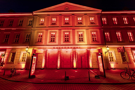 Aktion 'Night of Light' in Erfurt