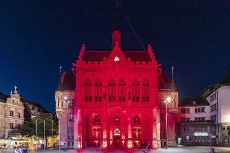 Aktion 'Night of Light' in Erfurt