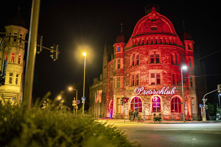 Aktion 'Night of Light' in Erfurt