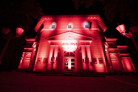 Aktion 'Night of Light' in Erfurt