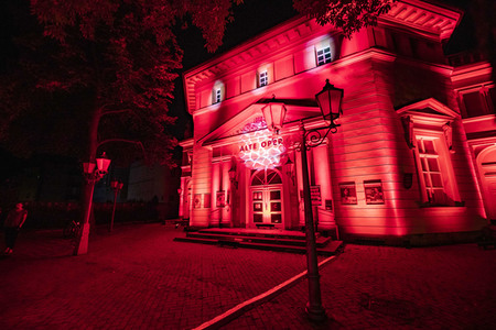 Aktion 'Night of Light' in Erfurt