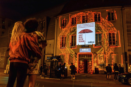Aktion 'Night of Light' in Berlin