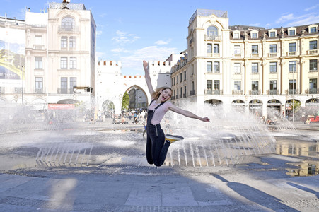 Fotoshooting mit Julia Gruber in München