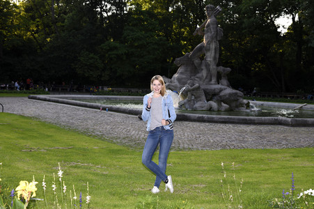 Fotoshooting mit Julia Gruber in München