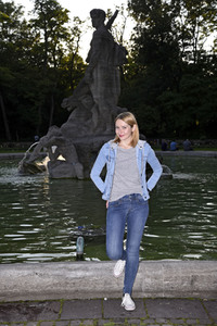 Fotoshooting mit Julia Gruber in München