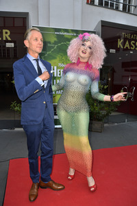 Zieleinlauf der Aktion '750 Kulturkilometer' in Berlin