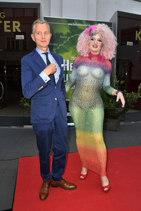 Zieleinlauf der Aktion '750 Kulturkilometer' in Berlin