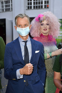 Zieleinlauf der Aktion '750 Kulturkilometer' in Berlin