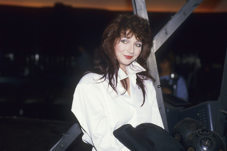 Pressetermin mit Kate Bush in London