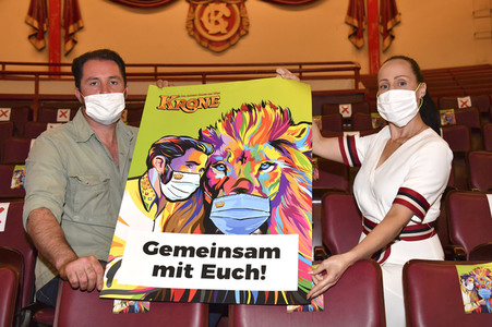 Pre-Presse-Empfang vom Circus Krone in München