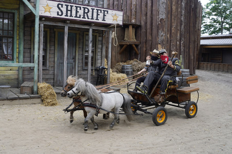 Saisonstart vom Filmpark Babelsberg in Potsdam