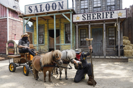 Saisonstart vom Filmpark Babelsberg in Potsdam