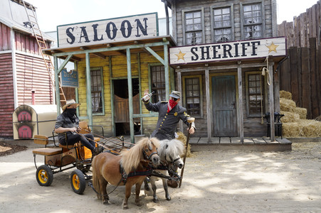 Saisonstart vom Filmpark Babelsberg in Potsdam