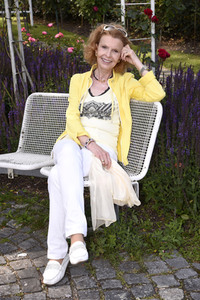 Jutta Kammann bei einem Fototermin in München