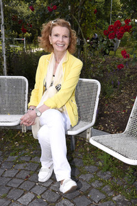 Jutta Kammann bei einem Fototermin in München