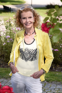 Jutta Kammann bei einem Fototermin in München