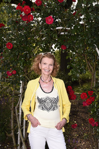 Jutta Kammann bei einem Fototermin in München