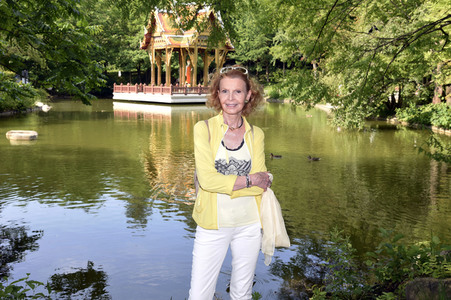 Jutta Kammann bei einem Fototermin in München
