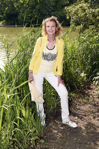 Jutta Kammann bei einem Fototermin in München