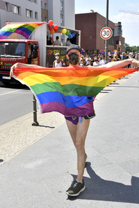 Demonstration 'Berlin Pride 2020' in Berlin