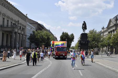 Demonstration 'Berlin Pride 2020' in Berlin