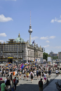 Demonstration 'Berlin Pride 2020' in Berlin
