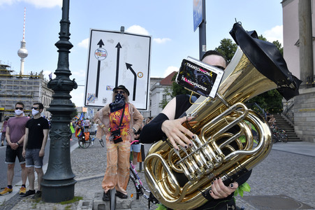 Demonstration 'Berlin Pride 2020' in Berlin