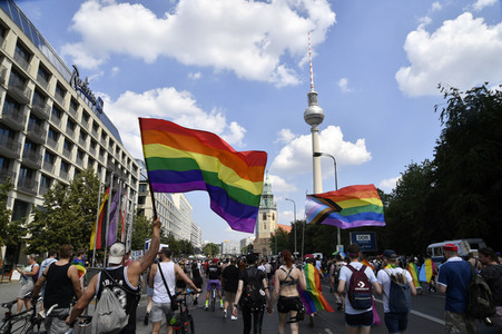 Demonstration 'Berlin Pride 2020' in Berlin