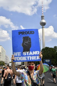 Demonstration 'Berlin Pride 2020' in Berlin