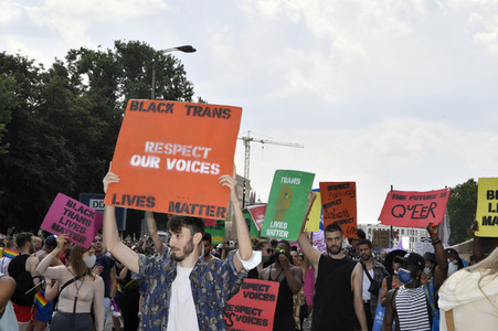 Demonstration 'Berlin Pride 2020' in Berlin