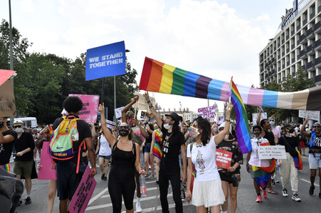 Demonstration 'Berlin Pride 2020' in Berlin